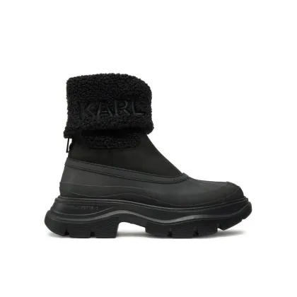 Zdjęcie KARL LAGERFELD Botki KL42964 Czarny