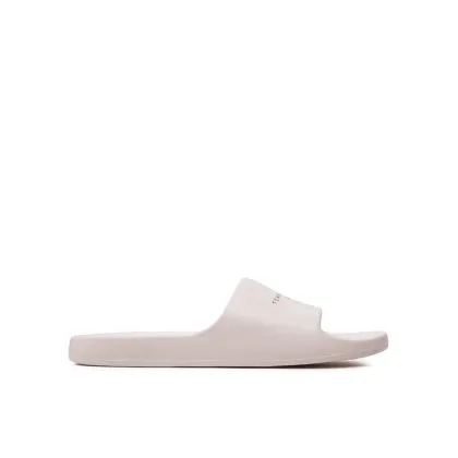 Zdjęcie Tommy Jeans Klapki Tjw Printed Pu Pool Slide EN0EN02693 Écru