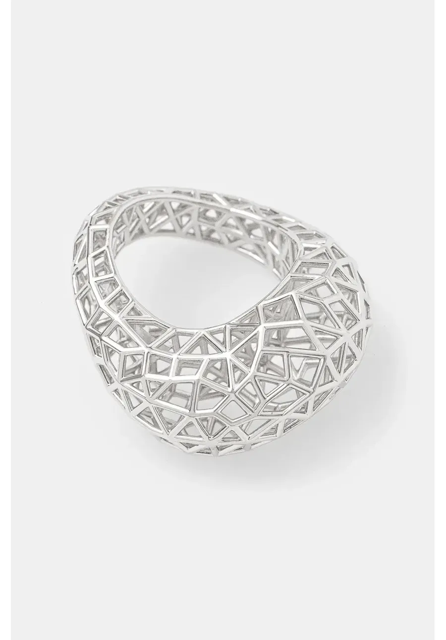 obrazek 1 Tom Wood pierścionek srebrny Maze Ring 101413