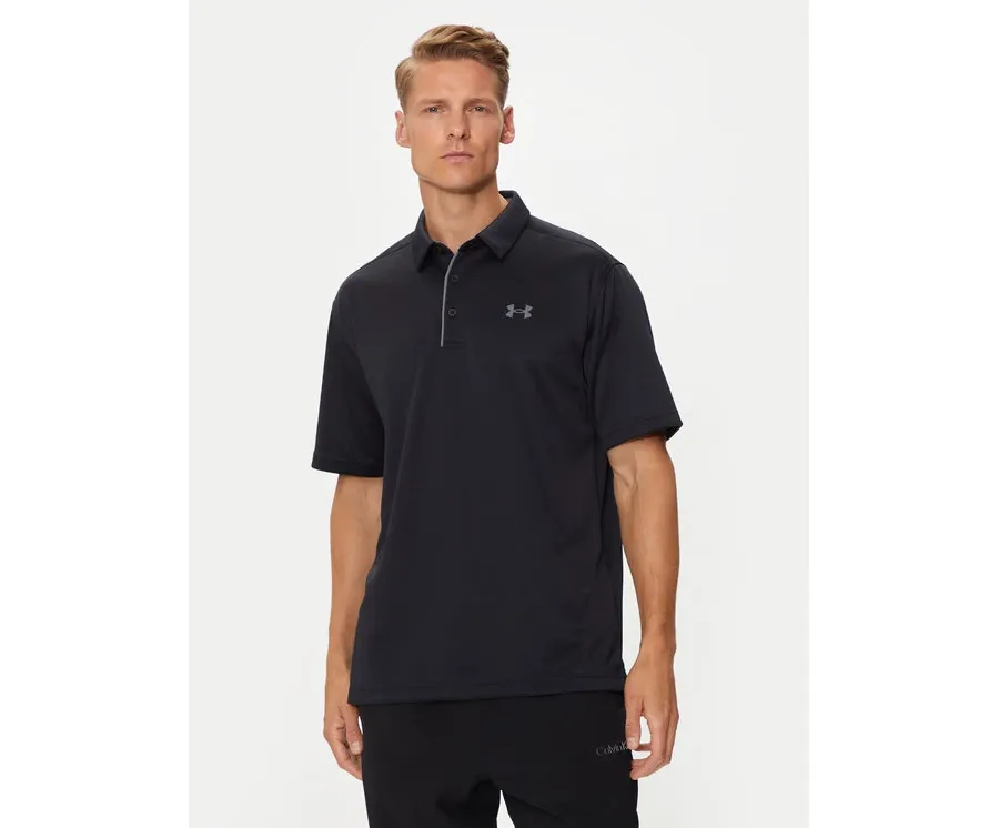 obrazek 1 Under Armour Polo UA Tech 1290140 Czarny Loose Fit