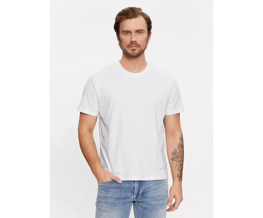 obrazek 1 Pepe Jeans T-Shirt Connor PM509206 Biały Regular Fit