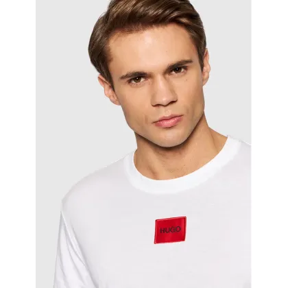 Zdjęcie Hugo T-Shirt Diragolino 212 50447978 Biały Regular Fit HUGO