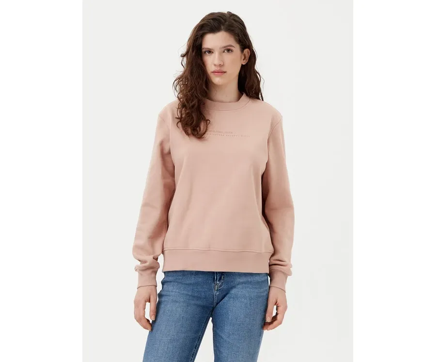 obrazek 1 Calvin Klein Jeans Bluza Institutional Graphic J20J224731 Pomarańczowy Regular Fit