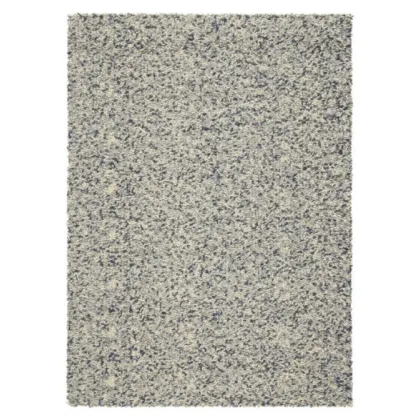 Picture Subtle blue and white loop carpet - STONE 18804