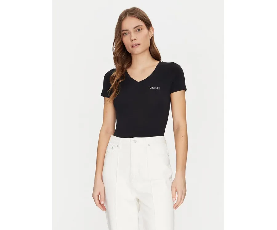 obrazek 1 Guess T-Shirt O5RI02 KBBU1 Czarny Regular Fit