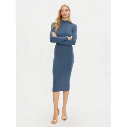 Zdjęcie MICHAEL Michael Kors Sukienka dzianinowa MF482Q14VR Niebieski Slim Fit