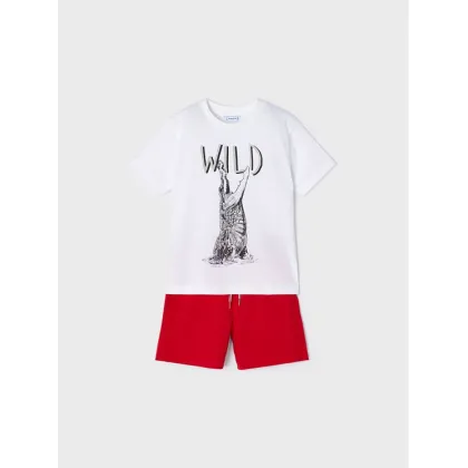 Zdjęcie Mayoral Komplet t-shirt i spodenki 3674 Kolorowy
