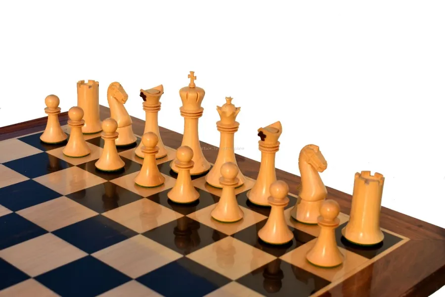obrazek 6 Wyjątkowy zestaw pionów Capablanca do królewskiej gry - The Chess Empire