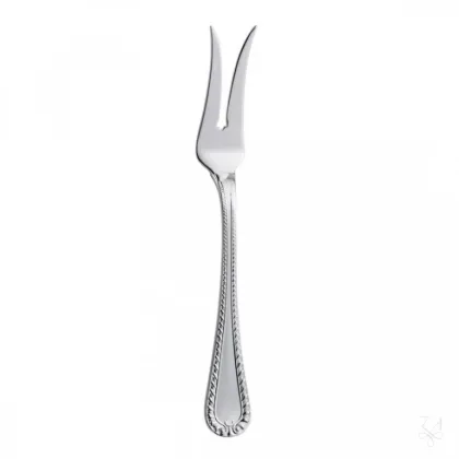 Zdjęcie Elegancki widelec do serwowania mięsa ze srebra - Zaramella Argenti
