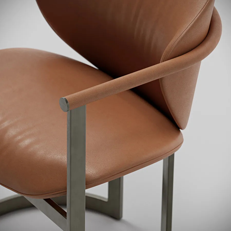 obrazek 19 Eleganckie włoskie krzesło w stylu modernistycznym - do jadalni