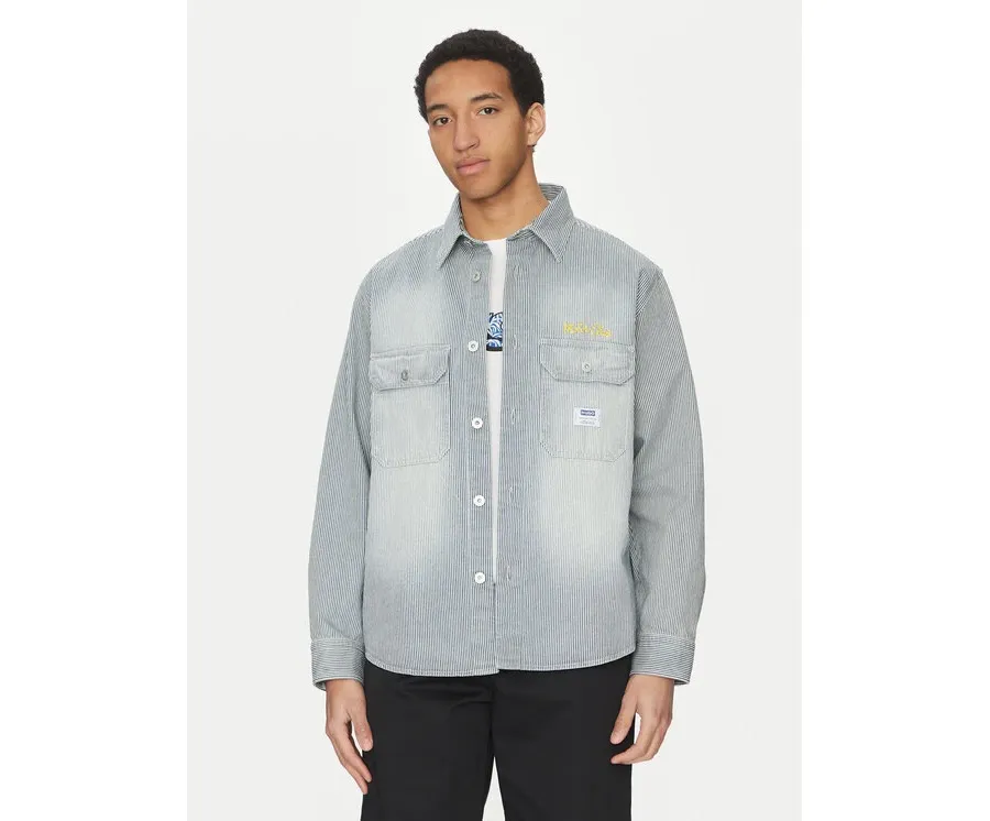 obrazek 1 HUGO Koszula jeansowa Ebolt 50539045 Niebieski Oversize
