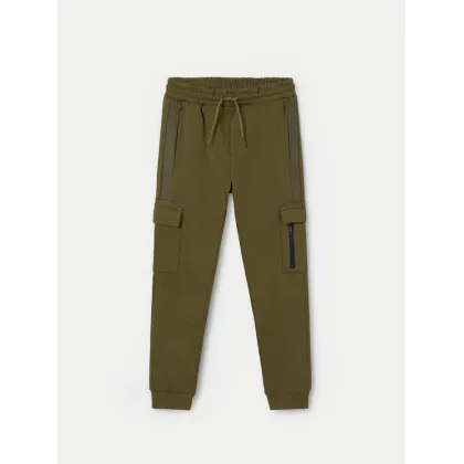 Zdjęcie Mayoral Spodnie dresowe 7536 Zielony Regular Fit