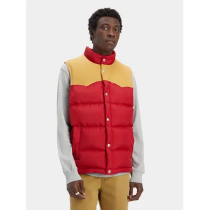 Zdjęcie Levi's® Bezrękawnik Western Super Puffer A5634-0003 Czerwony Regular Fit