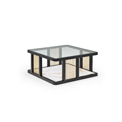 Zdjęcie Stolik kawowy Audrey z ceramiczną podstawą