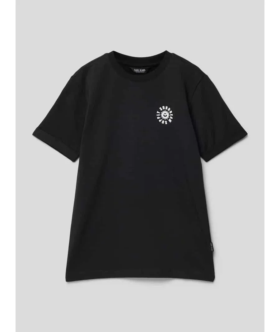 obrazek 1 T-shirt z nadrukowanym motywem z tyłu model ‘Fesser’