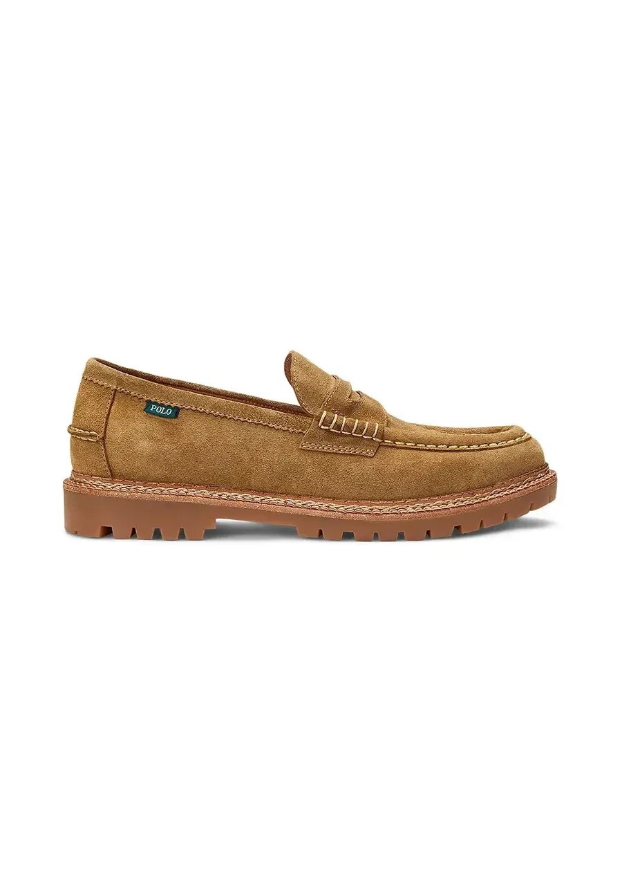 obrazek 1 Polo Ralph Lauren mokasyny zamszowe Jett Penny męskie kolor beżowy 803961421002