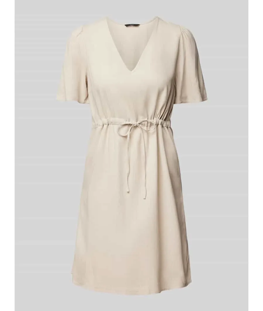 obrazek 1 Sukienka mini z wiązanym paskiem model ‘MYMILO’