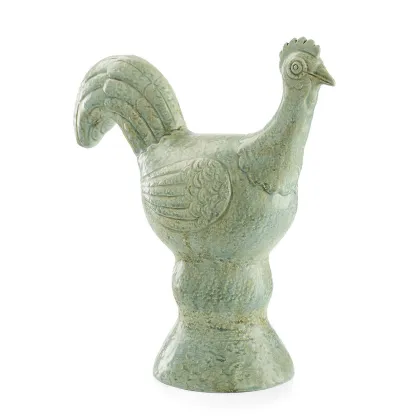 Zdjęcie Średni ceramiczny kogut z włoch H.46xL.16xP.42 cm
