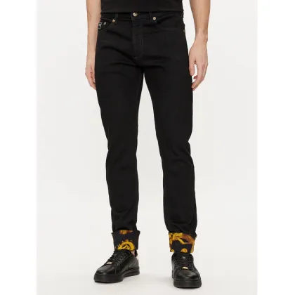 Zdjęcie Versace Jeans Couture Jeansy 76GAB5DM Czarny Slim Fit