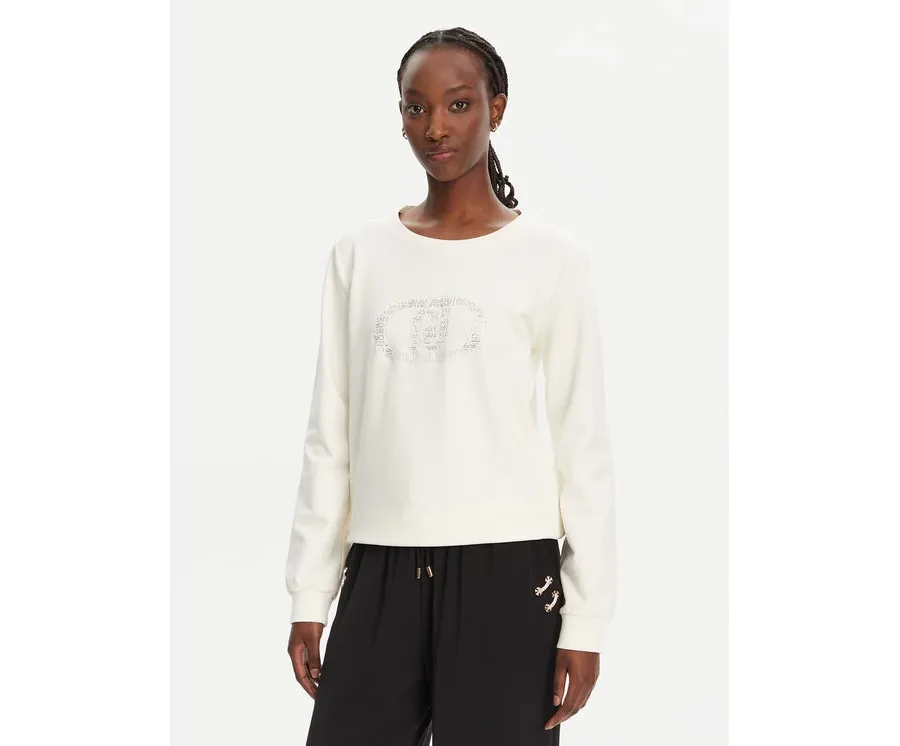obrazek 1 Liu Jo Sport Bluza TA5168 FS090 Biały Regular Fit