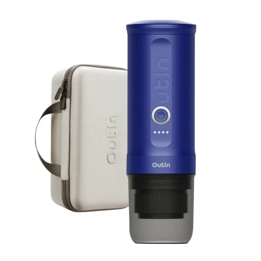 obrazek 1 Outin - Nano Espresso Maker - Przenośny ekspres + akcesoria Ocean Blue OUTIN