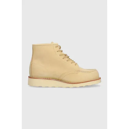 Zdjęcie Red Wing Moc Toe workery kolor beżowy 3328