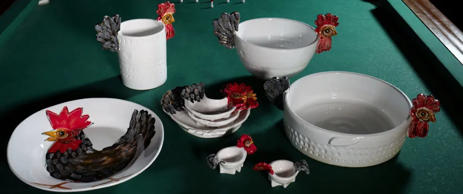 obrazek 6 Ceramiczna prowansalska miska na przyprawy - Virginia Casa