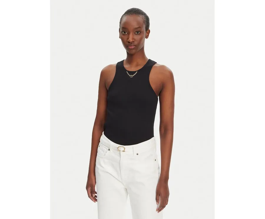 obrazek 1 TWINSET Top 251TT2400 Czarny Slim Fit