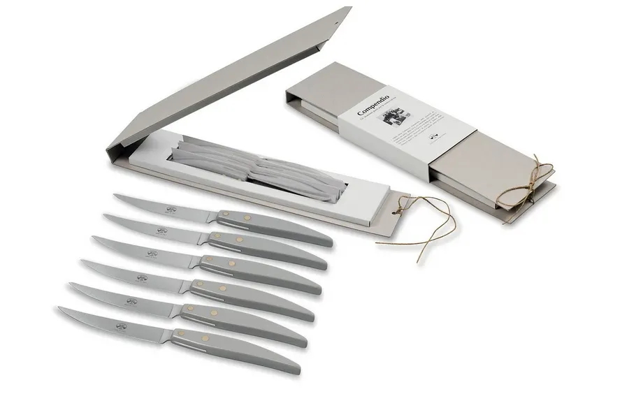 obrazek 11 Wspaniały zestaw noży stołowych włoskiej marki Berti Knives