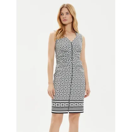 Zdjęcie Joseph Ribkoff Sukienka letnia 241171 Czarny Slim Fit