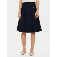 Zdjęcie Tommy Hilfiger Spódnica plisowana WW0WW43798 Granatowy Regular Fit