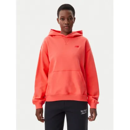 Zdjęcie New Balance Bluza WT41537 Pomarańczowy Relaxed Fit