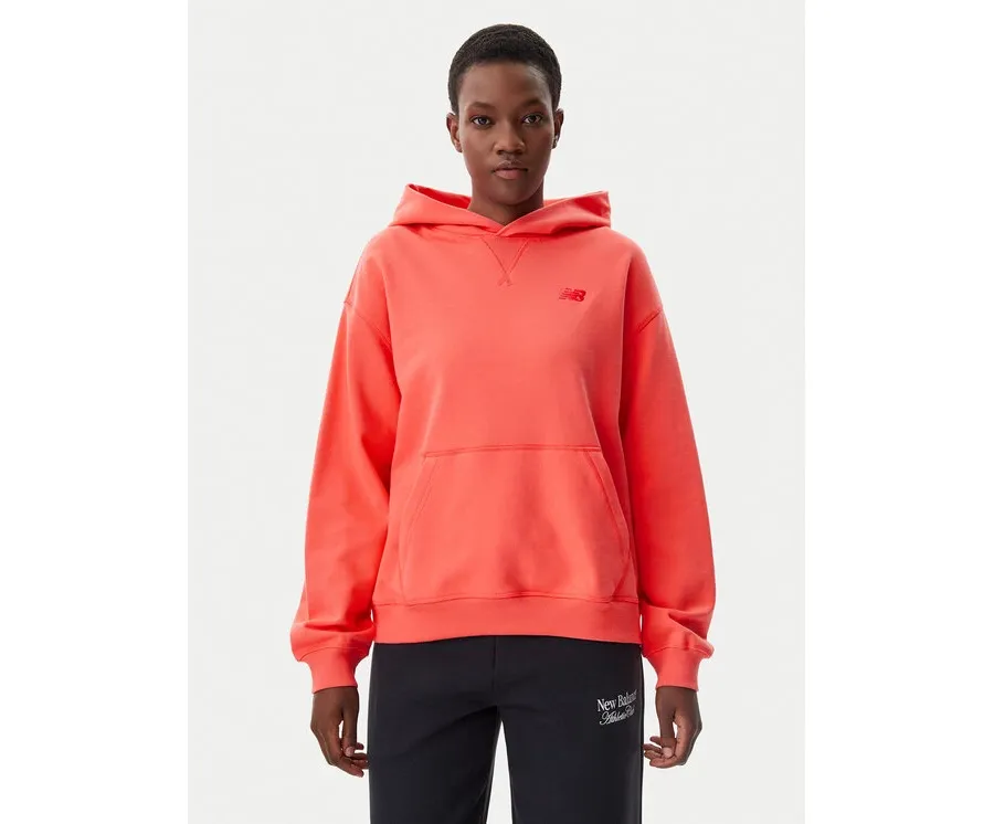 obrazek 1 New Balance Bluza WT41537 Pomarańczowy Relaxed Fit