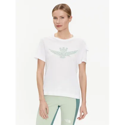 Zdjęcie Aeronautica Militare T-Shirt 241TS2223DJ510 Biały Comfort Fit