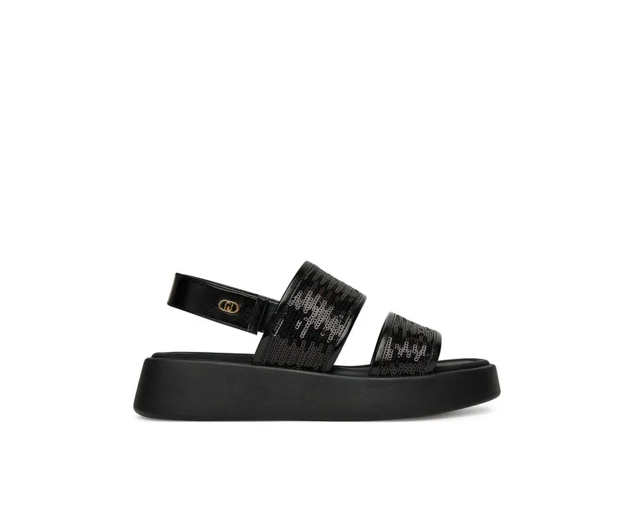 obrazek 1 Liu Jo Sandały Amber 01 SA5187 TX055 Czarny