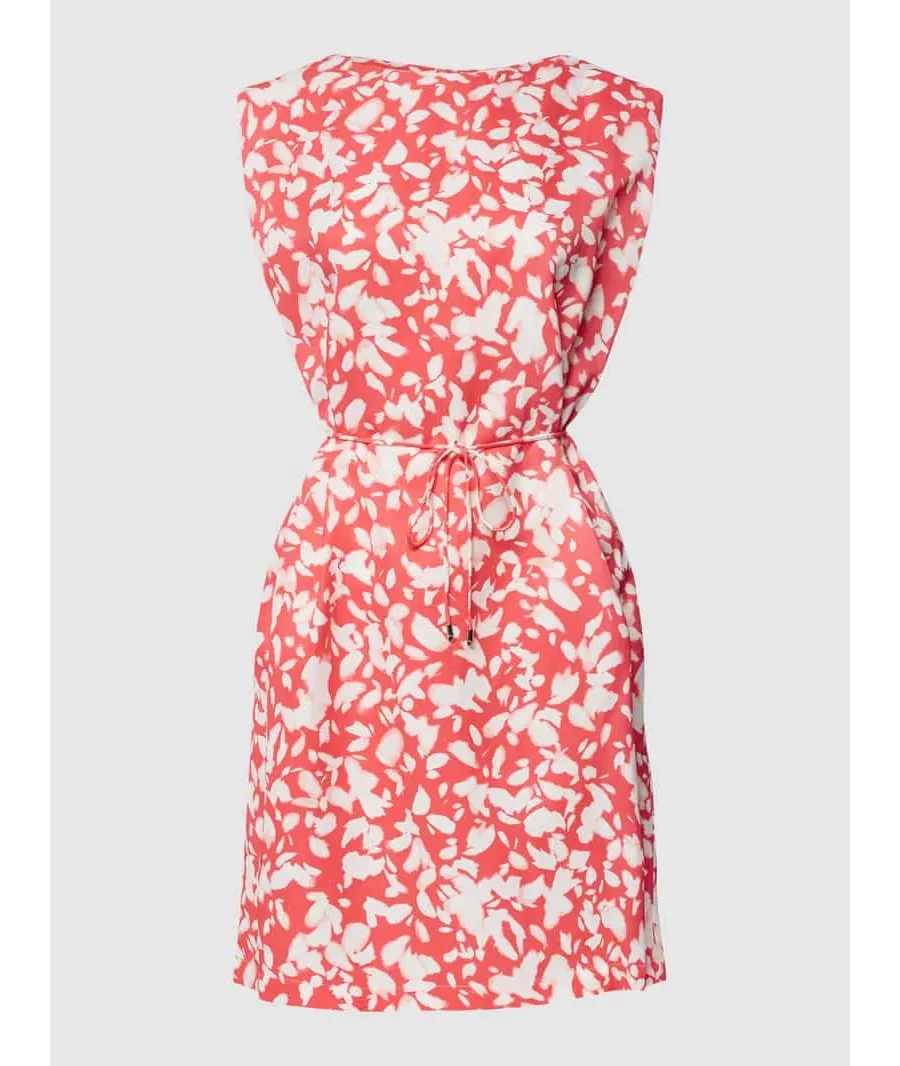 obrazek 1 Sukienka o długości do kolan z mieszanki wiskozy i lnu