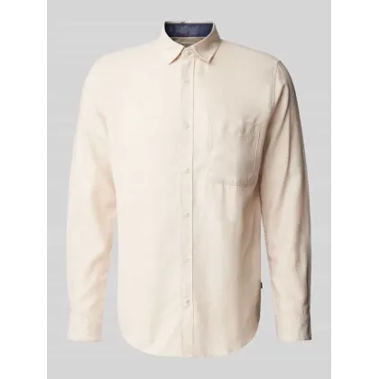 Zdjęcie Koszula casualowa o kroju regular fit z kieszenią na piersi