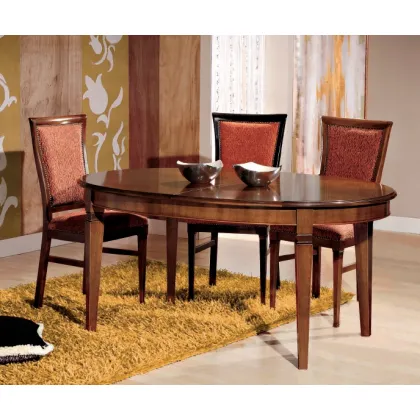 Zdjęcie Włoski, rozkładany owalny stół dł. 160-295cm - Fratelli Mirandola