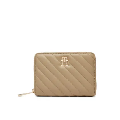 Zdjęcie Tommy Hilfiger Duży Portfel Damski AW0AW17017 Beżowy
