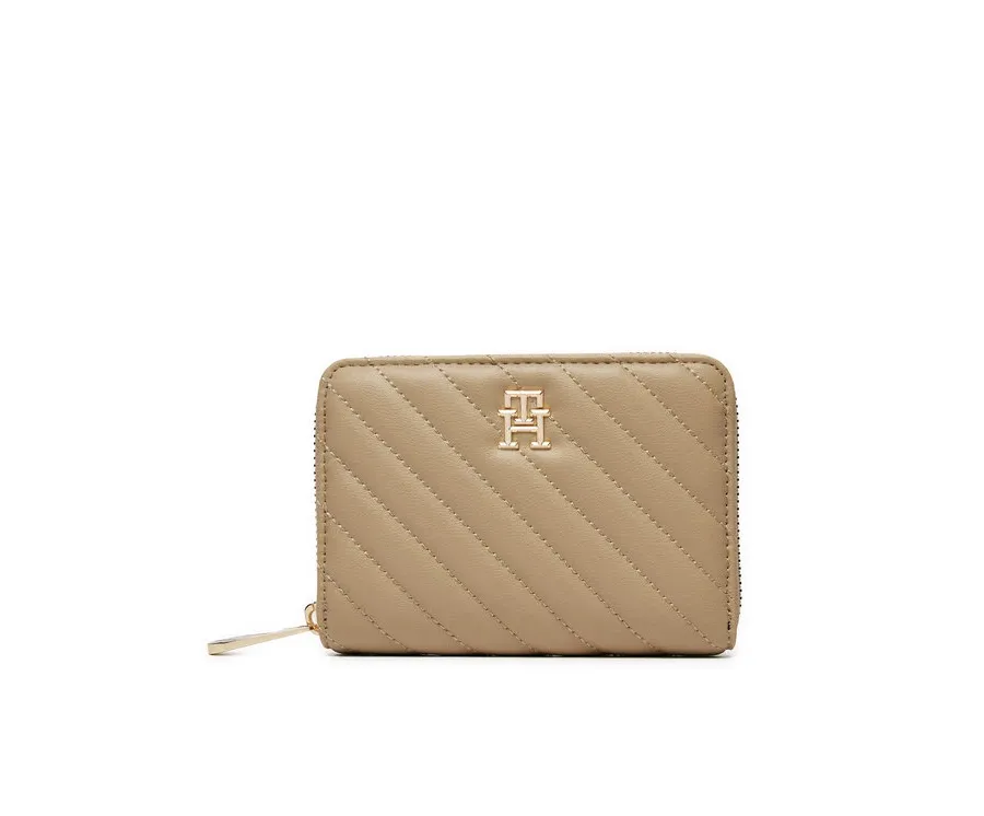 obrazek 1 Tommy Hilfiger Duży Portfel Damski AW0AW17017 Beżowy