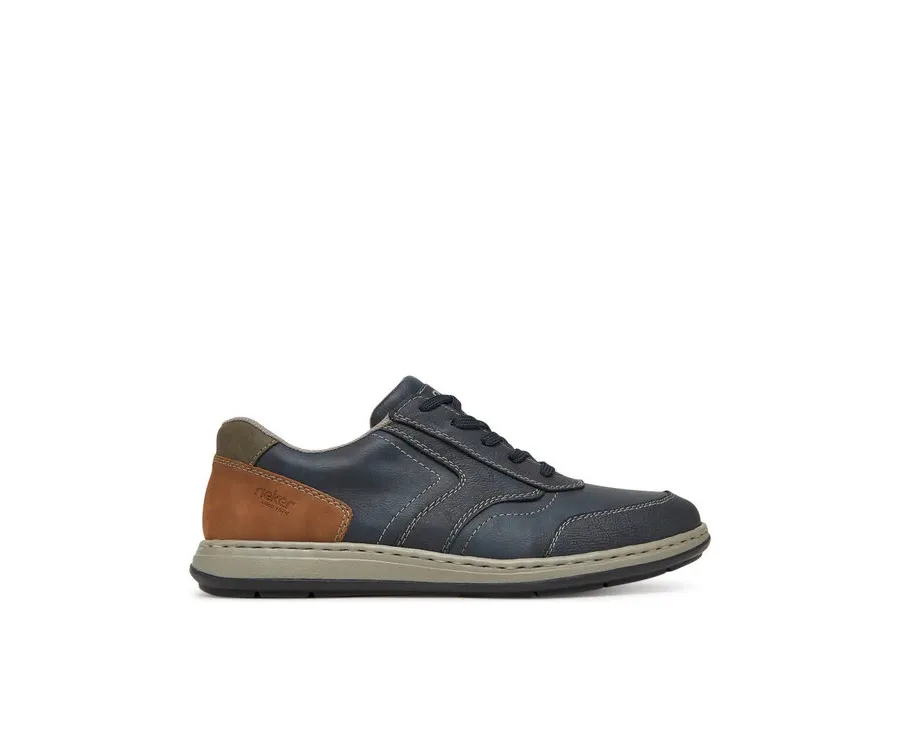 obrazek 1 Rieker Sneakersy 17304-14 Granatowy