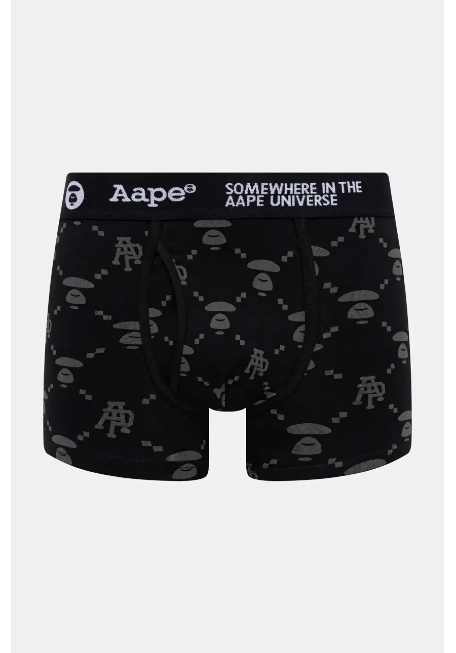obrazek 1 AAPE bokserki Main kolor czarny AAPUWM5297XXN