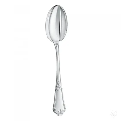 Zdjęcie Pięknie zdobiona srebrna łyżka stołowa - Zaramella Argenti
