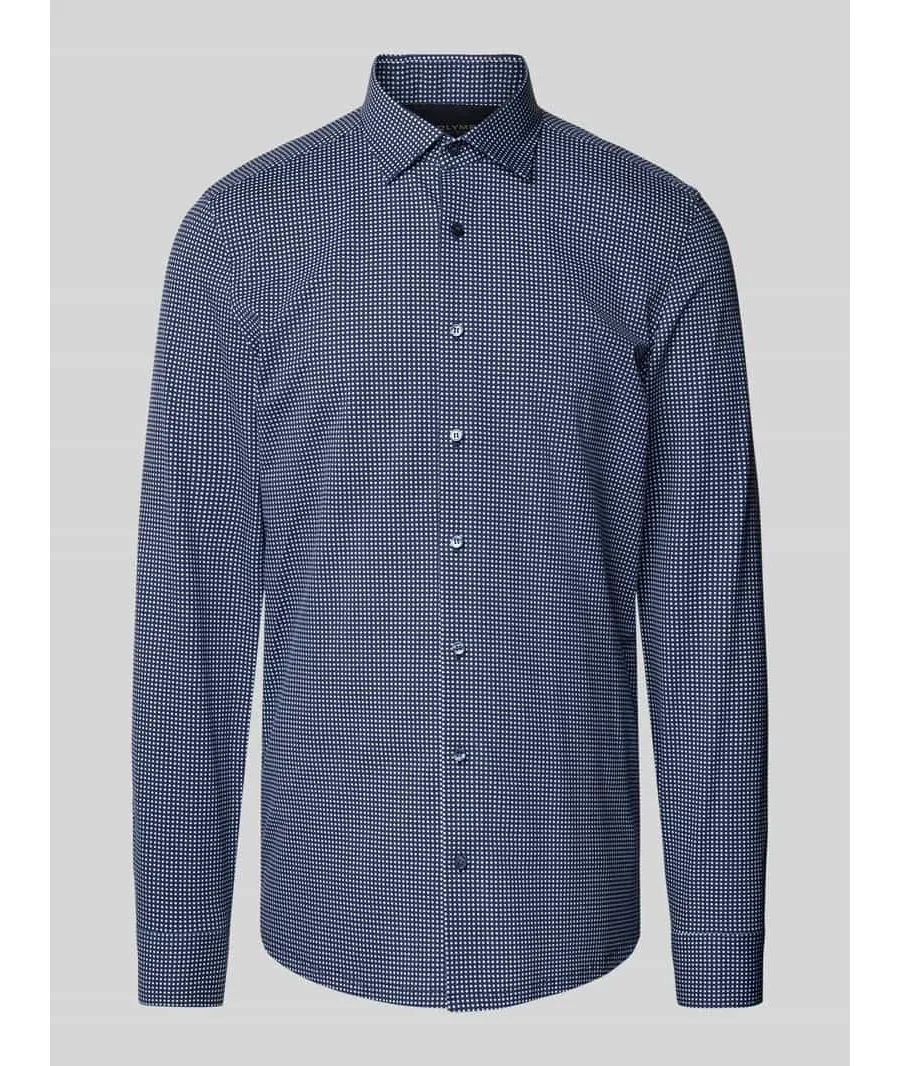obrazek 1 Koszula biznesowa o kroju slim fit z kołnierzykiem typu kent model ‘New York’