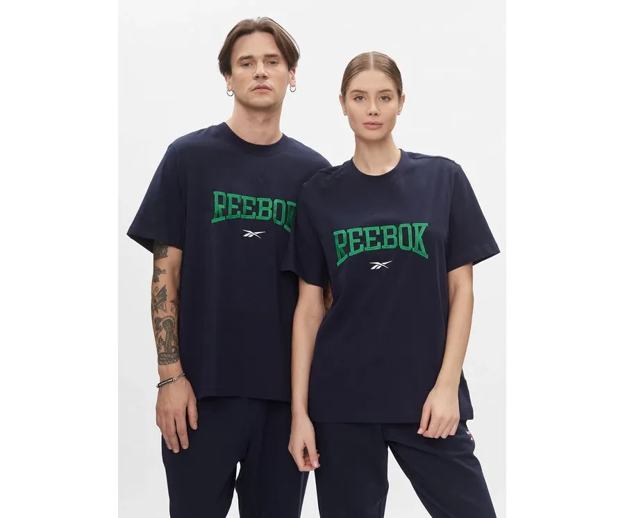 obrazek 1 Reebok T-Shirt Classics Varsity T-Shirt HS9182 Granatowy