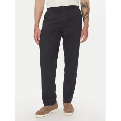 Zdjęcie Lindbergh Spodnie materiałowe 30-008031 Granatowy Relaxed Fit