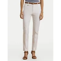Zdjęcie LAUREN RALPH LAUREN Spodnie materiałowe 200811955005 Biały Skinny Fit