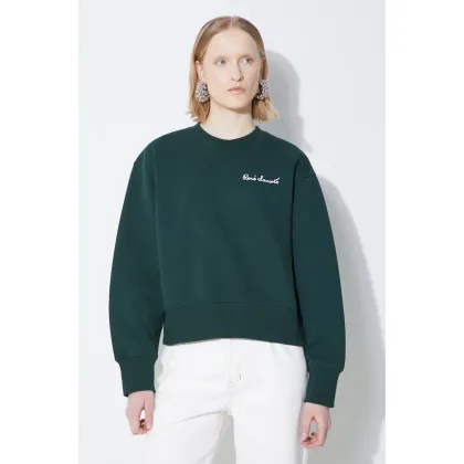 Zdjęcie Lacoste bluza damska kolor zielony gładka SF7261