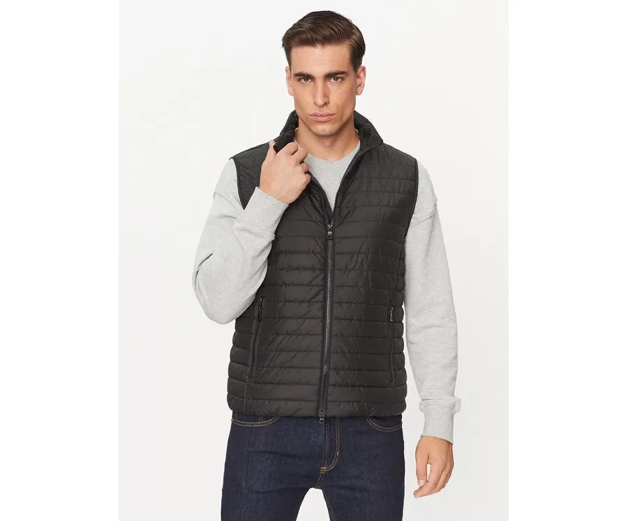 obrazek 1 Geox Kamizelka Wilmer M3622G T3017F 9000 Czarny Regular Fit