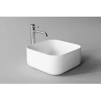 Picture Ribes countertop washbasin made of ceramics for the bathroom